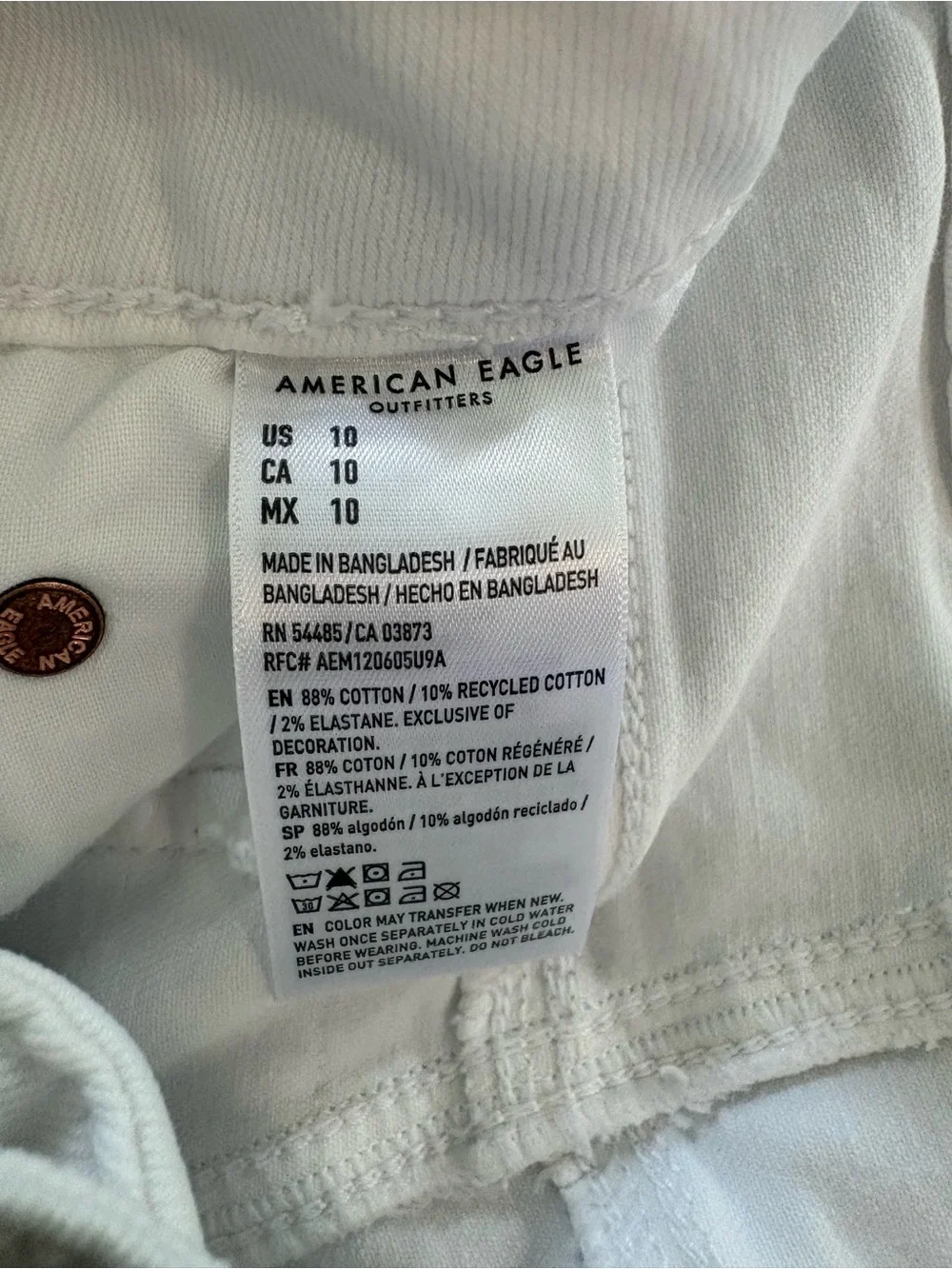 American Eagle Low-rise Baggy Short Women’s size 10